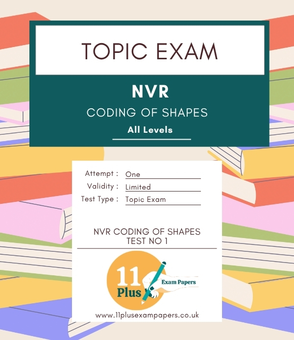 NVR Coding Of Shapes Test No 1
